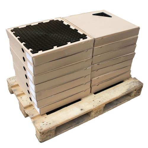Black Diamond Plate MotoMat Anti Fatigue Discount 200 Tile Pack
