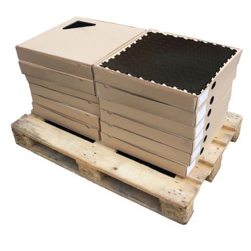 Black Recycled Cointop MotoLock Discount 100 Tile Pack