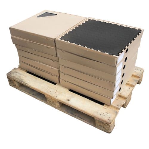 Mid Grey Recycled Cointop MotoLock Discount 100 Tile Pack