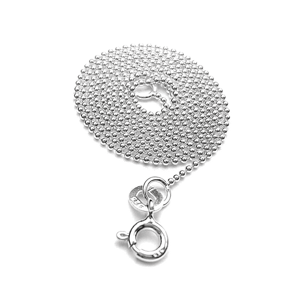 1mm Sterling Silver Ball Chain