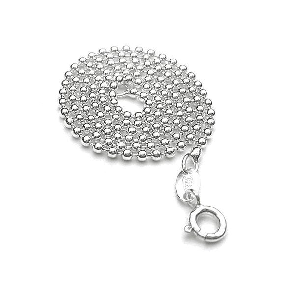 2.5mm Sterling Silver Ball Chain