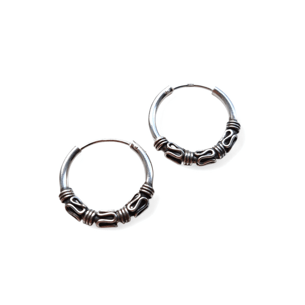 20mm Tribal Hoop Earrrings