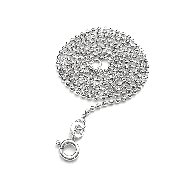 2mm Sterling Silver Ball Chain