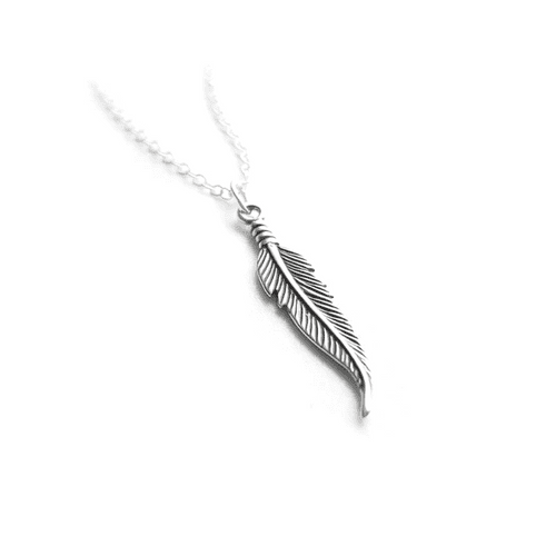 Feather pendant