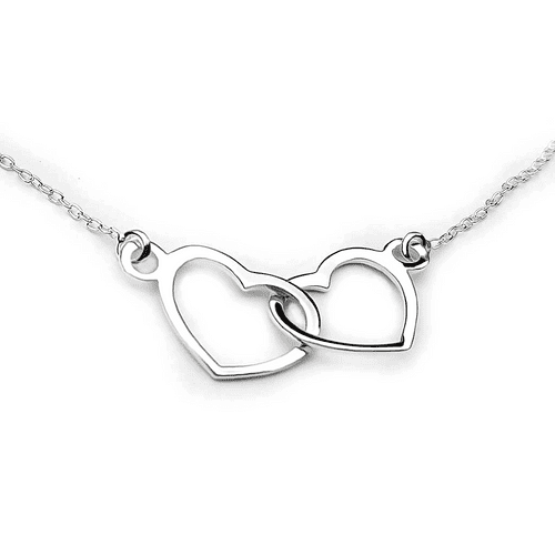Linked Hearts Necklace