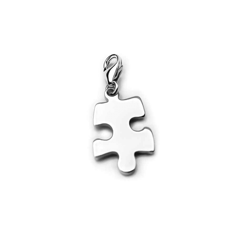 Sterling silver 2025 puzzle piece charm