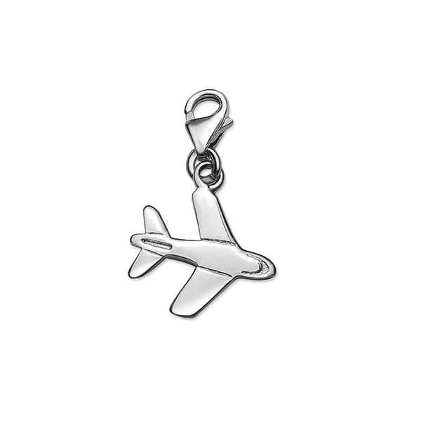 Sterling Silver Airplane Charm