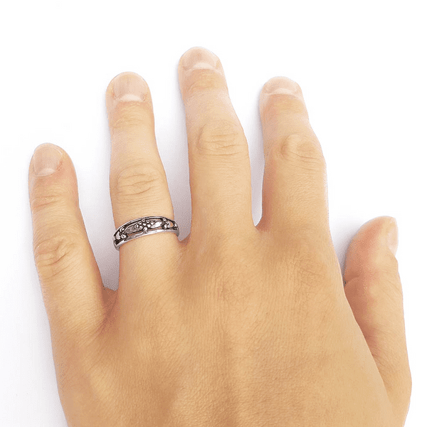 Sterling Silver Antique-Style Ring