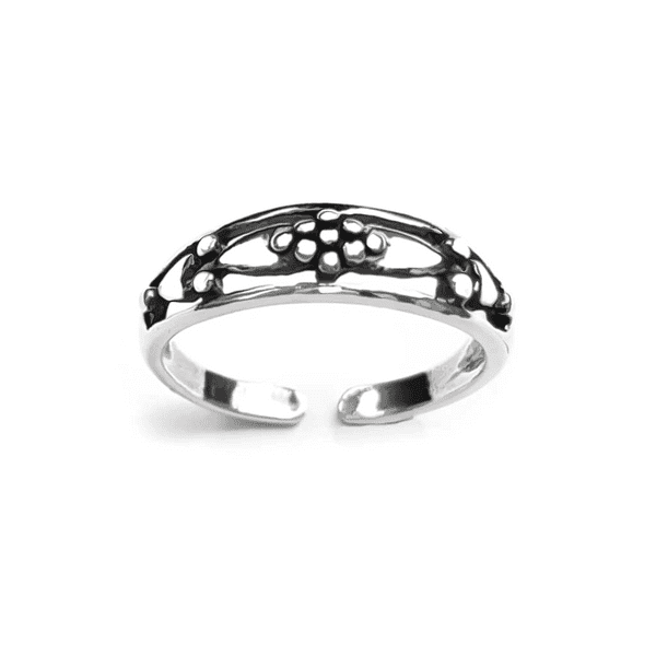 Sterling Silver Antique-Style Ring