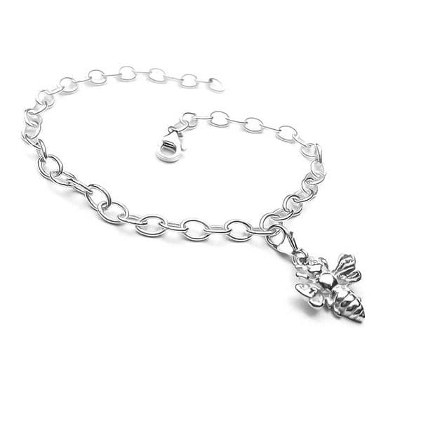 Sterling Silver Bee Charm