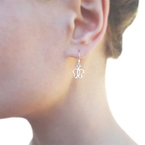 Sterling Silver Butterfly Earrings