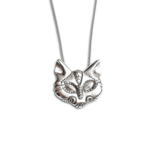 Sterling Silver Cat pendant