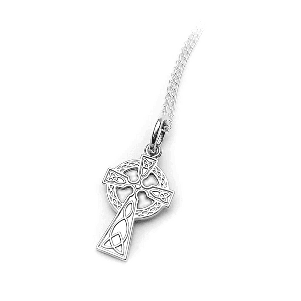 Sterling  Silver Celtic Cross Pendant