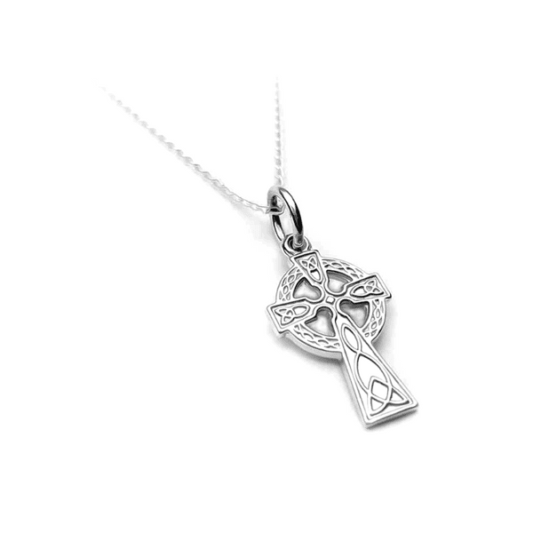 Sterling  Silver Celtic Cross Pendant