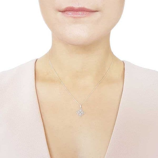 Sterling Silver Celtic Knot Necklace