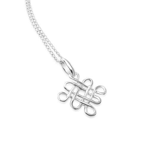 Sterling Silver Celtic Knot Necklace