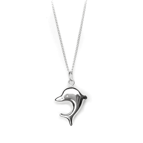 Sterling Silver Dolphin Pendant