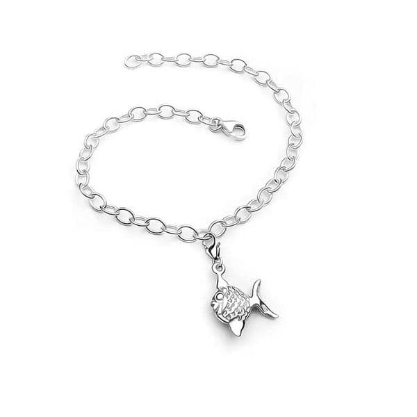 Sterling Silver Fish Charm