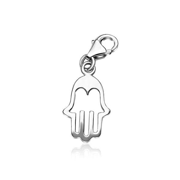 Sterling Silver Hamsa Hand Charm