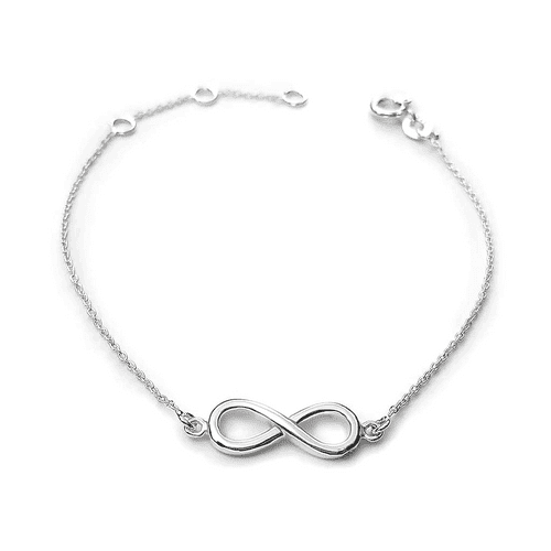 Sterling Silver Infinity Bracelet