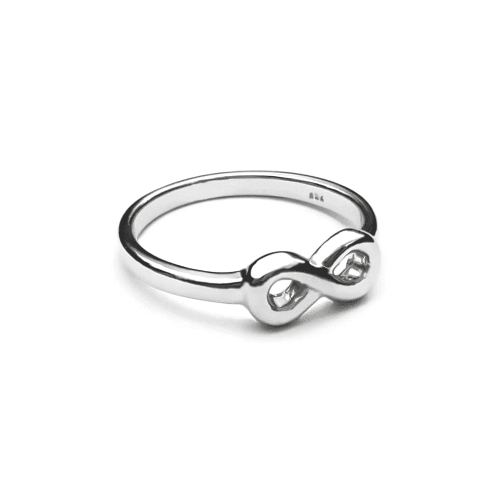 Sterling Silver Large Infinity Ring
