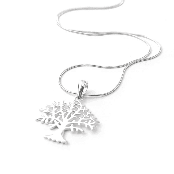 Sterling Silver Large Tree Of Life Pendant