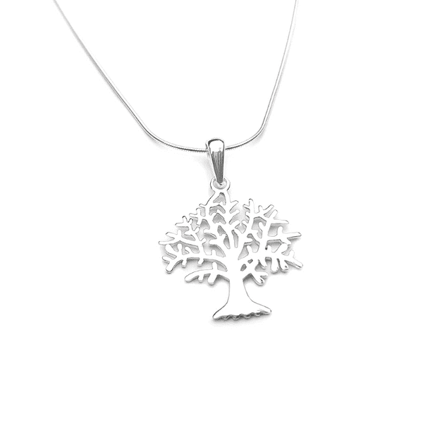 Sterling Silver Large Tree Of Life Pendant