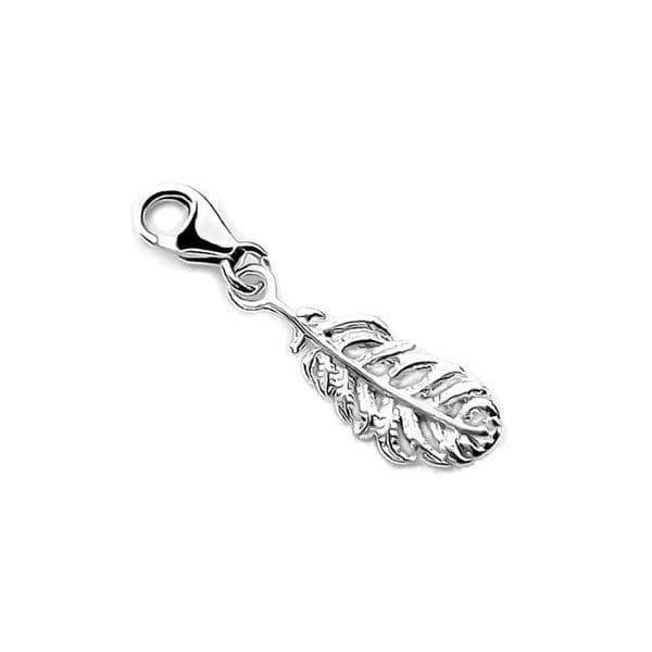 Sterling Silver Leaf Charm