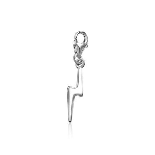 Sterling Silver Lightning Charm