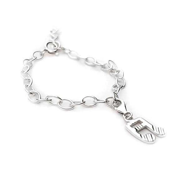 Sterling Silver Musical Note Charm