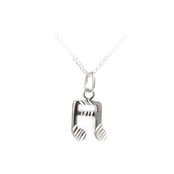 Sterling Silver Musical Note Pendant