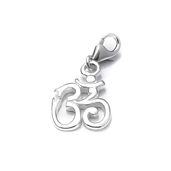 Sterling Silver Om Charm