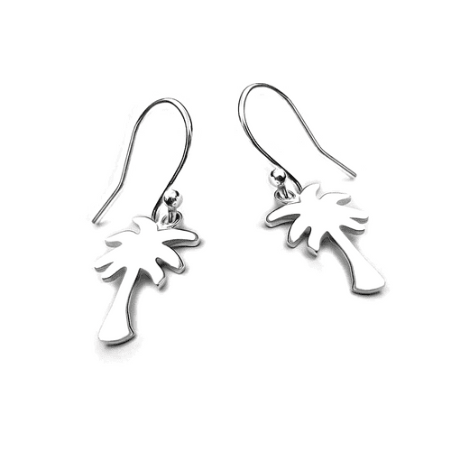 Sterling Silver Palm Earrings