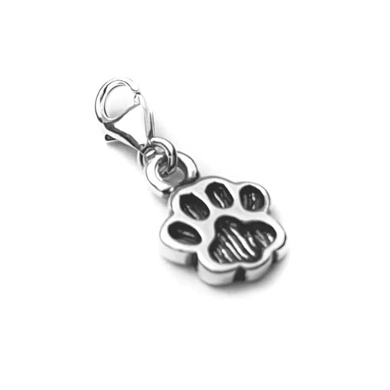 Sterling Silver Paw Charm
