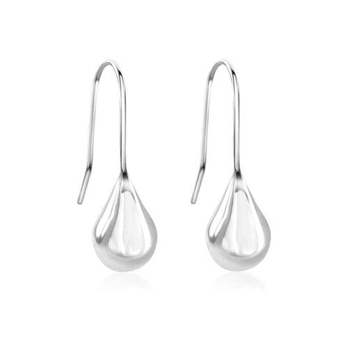 Sterling Silver Pear Shape Earrings