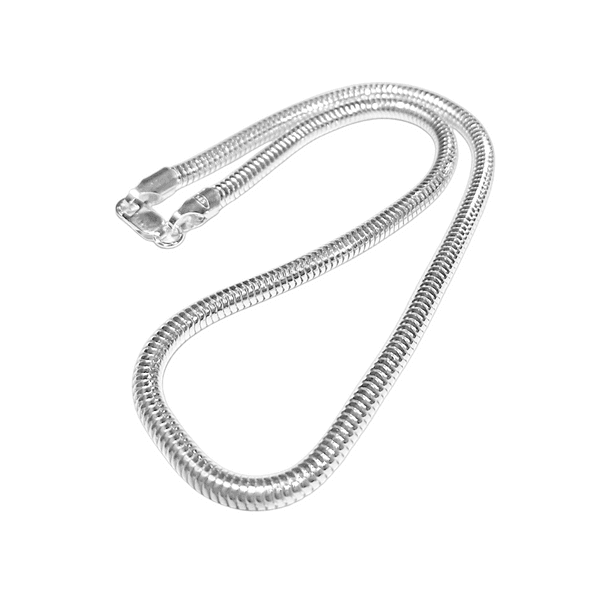Sterling Silver Round Snake Chain 5mm