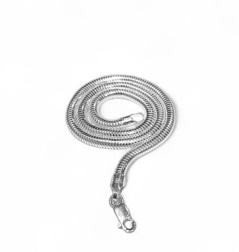 Sterling Silver Round Snake Chain 5mm