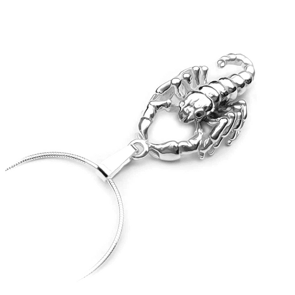 Sterling Silver Scorpio Pendant