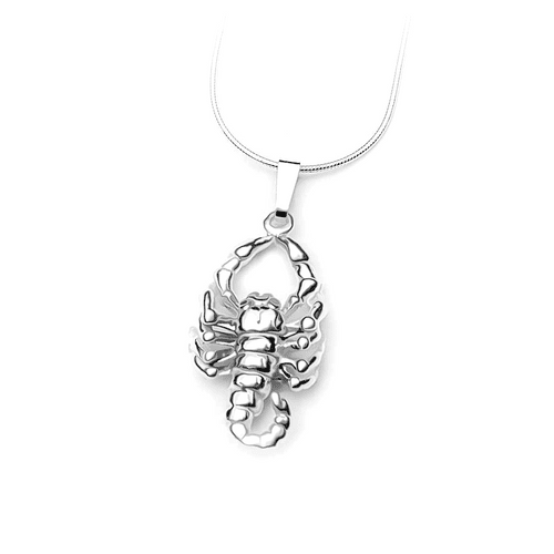 Sterling Silver Scorpio Pendant