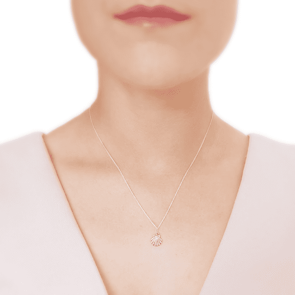 Sterling Silver Sea Shell Pendant