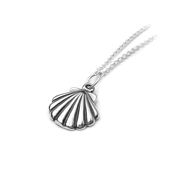 Sterling Silver Sea Shell Pendant