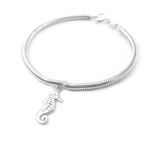 Sterling Silver Seahorse Charm