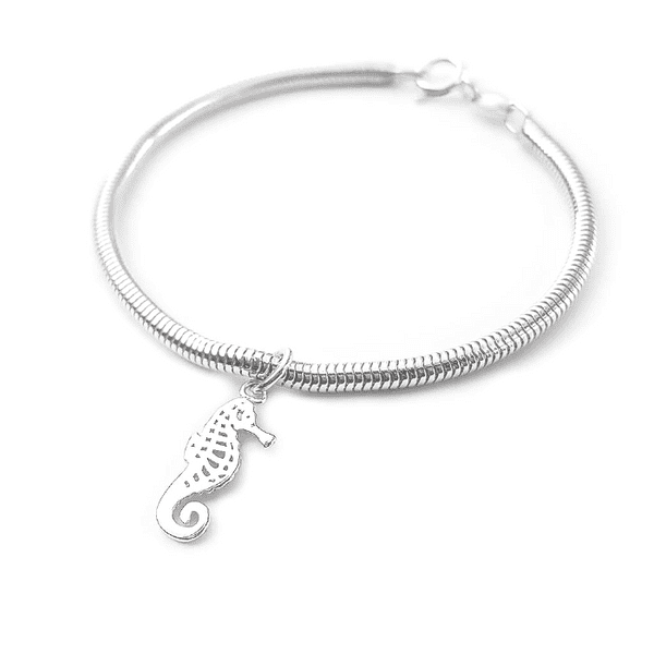 Sterling Silver Seahorse Charm