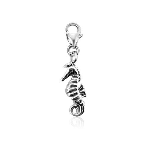 Sterling Silver Seahorse Charm