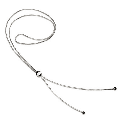 Sterling Silver Slider Necklace