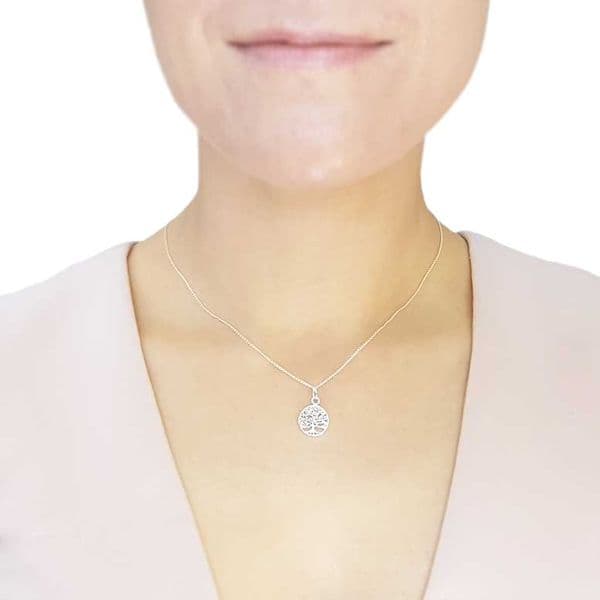 Sterling Silver Small Tree of Life Pendant