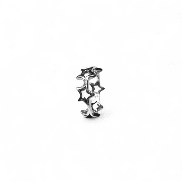 Sterling Silver Stars ring