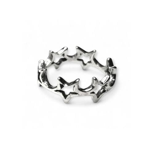 Sterling Silver Stars ring