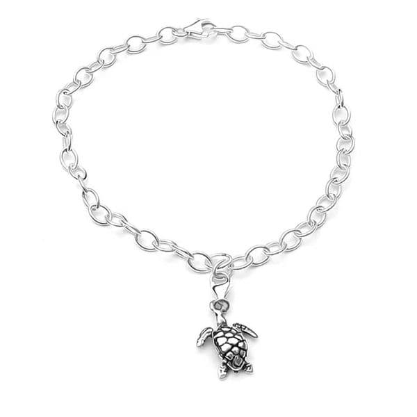 Sterling Silver Turtle Charm