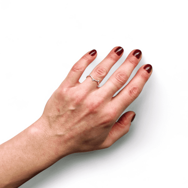 Sterling Silver Twig Ring